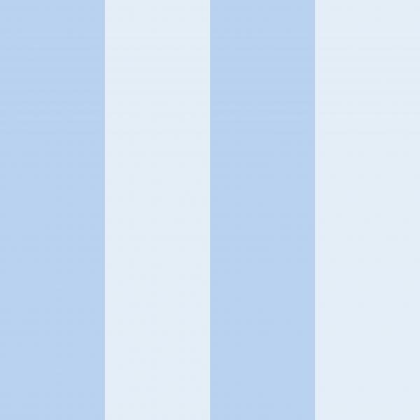 Dječja plava prugasta papirnata tapeta 6080001 | 0,53 x 10 m | Ljepilo besplatno