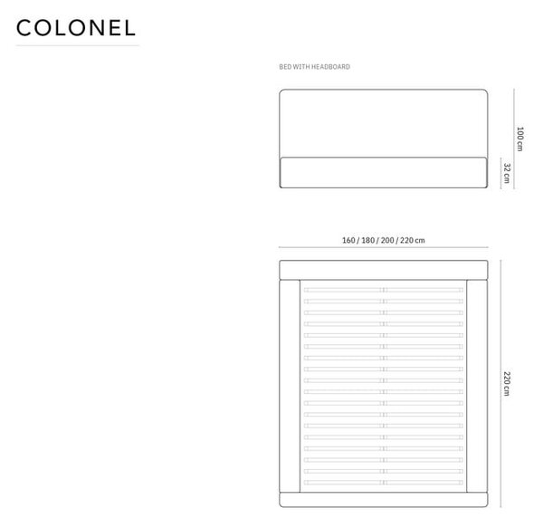 Ružičasti tapecirani bračni krevet s prostorom za pohranu s podnicom 160x200 cm Colonel – Cosmopolitan Design