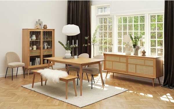 Klupa u prirodnoj boji Barrali – Unique Furniture