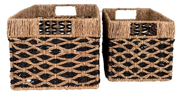 Košare u setu 2 kom od morske trave 25x40x21 cm Salar – House Nordic