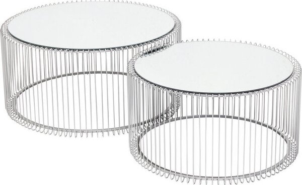 Set stolića Wire - silver
