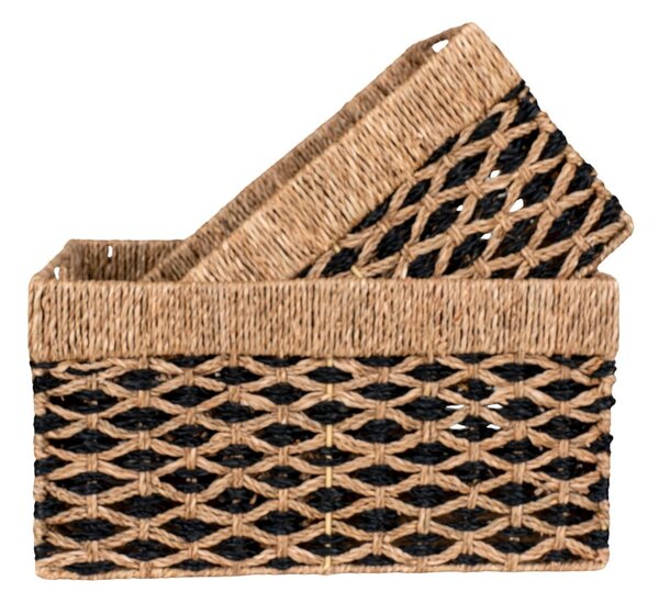 Košare u setu 2 kom od morske trave 25x40x21 cm Salar – House Nordic