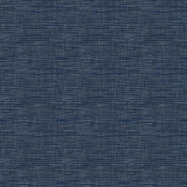 Plava flis tapeta imitacija grubo tkanine FT221251 | 0,53 x 10 m | Ljepilo besplatno