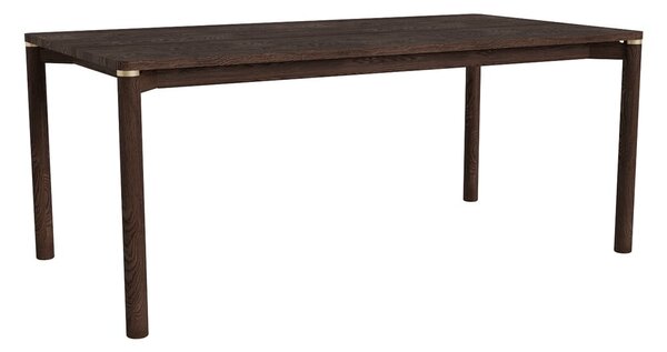 Smeđi proširiv blagovaonski stol 95x180 cm Arun – Unique Furniture