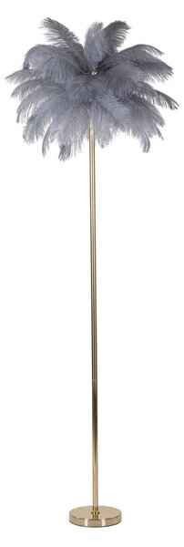 Siva/u zlatnoj boji stojeća svjetiljka (visina 160 cm) Palm – Mauro Ferretti