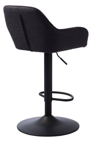 Tamno siva barska stolica podesive visine Nolan – Unique Furniture