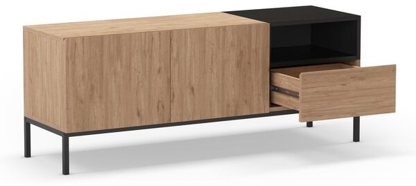 TV komoda u prirodnoj boji 140x55 cm Cailin – Marckeric