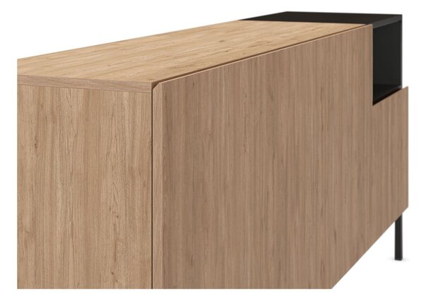 Komoda u prirodnoj boji 180x80 cm Cailin – Marckeric