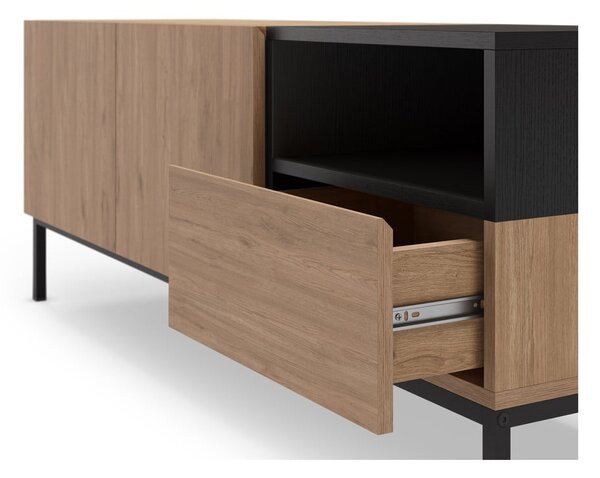 TV komoda u prirodnoj boji 140x55 cm Cailin – Marckeric