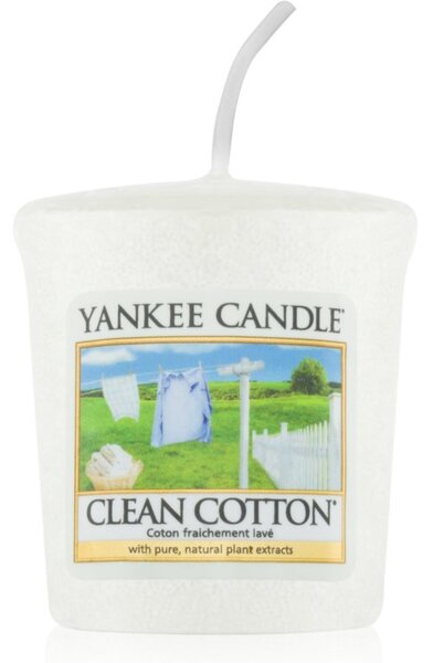 Yankee Candle Clean Cotton mala mirisna svijeća bez staklene posude 49 g