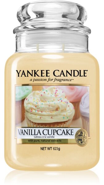 Yankee Candle Vanilla Cupcake mirisna svijeća Classic srednja 623 g