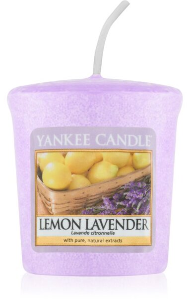 Yankee Candle Lemon Lavender mala mirisna svijeća bez staklene posude 49 g