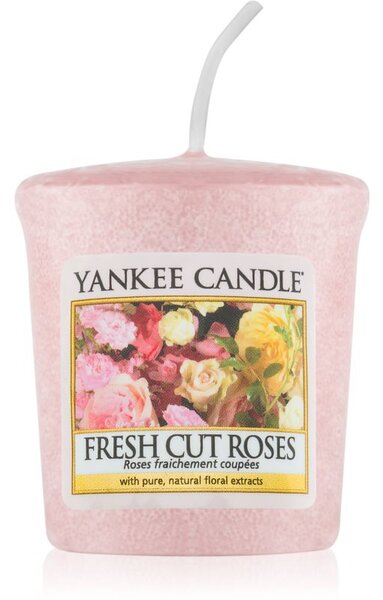 Yankee Candle Fresh Cut Roses mala mirisna svijeća bez staklene posude 49 g