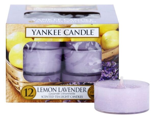 Yankee Candle Lemon Lavender čajna svijeća 12x9,8 g