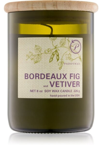 Paddywax Eco Green Bordeaux Fig & Vetiver mirisna svijeća 226 g