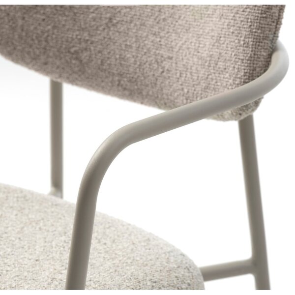 Krem blagovaonska stolica Zama – Unique Furniture