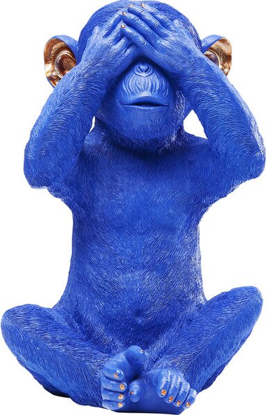 Kasica Monkey Mizaru Blue