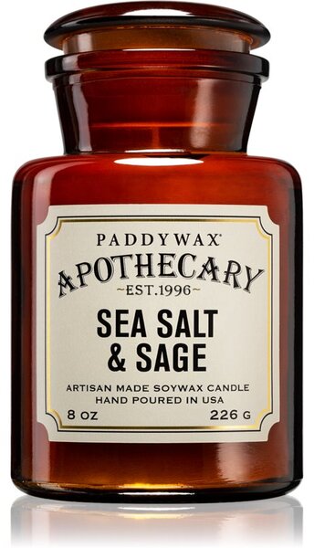 Paddywax Apothecary Sea Salt & Sage mirisna svijeća 226 g