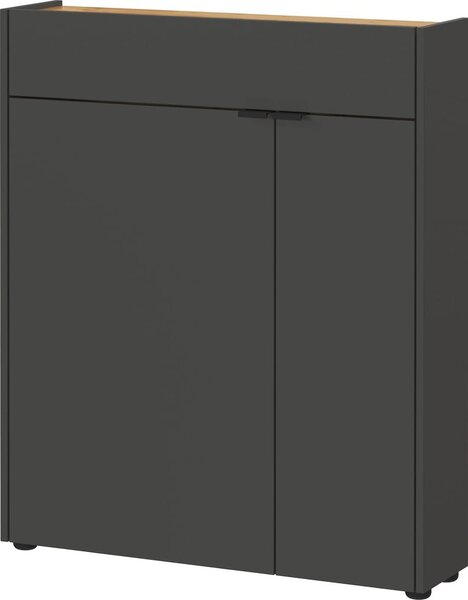 Antracitno sivi ormarić 82x102x22 cm Ameca – Germania