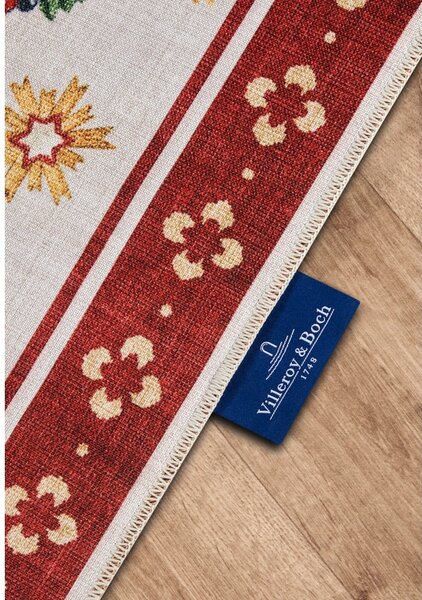 Crveni tepih s božićnim motivom 160x230 cm Red Christmas – Villeroy&Boch