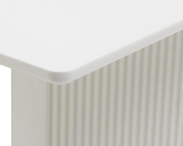 Svijetlo sivi blagovaonski stol 90x200 cm Palma – Unique Furniture
