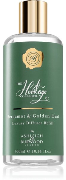 Ashleigh & Burwood London The Heritage Collection Bergamot & Golden Oud punjenje za aroma difuzer 300 ml