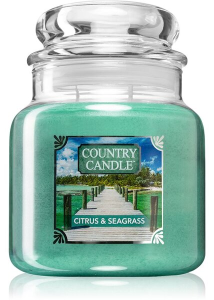 Country Candle Citrus & Seagrass mirisna svijeća velika 453 g