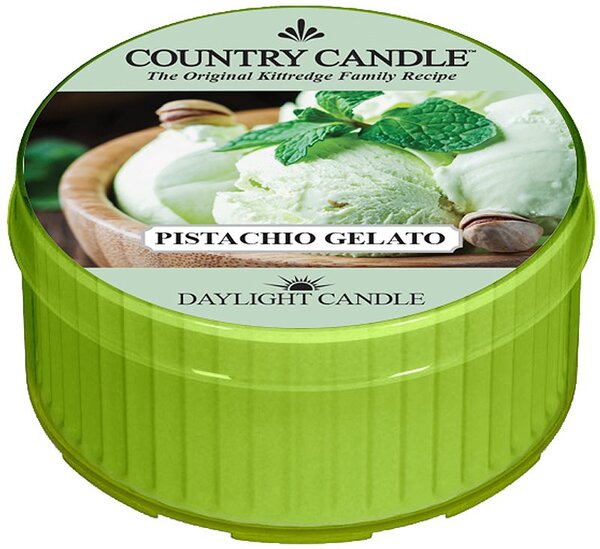 Country Candle Pistachio Gelato čajna svijeća 42 g