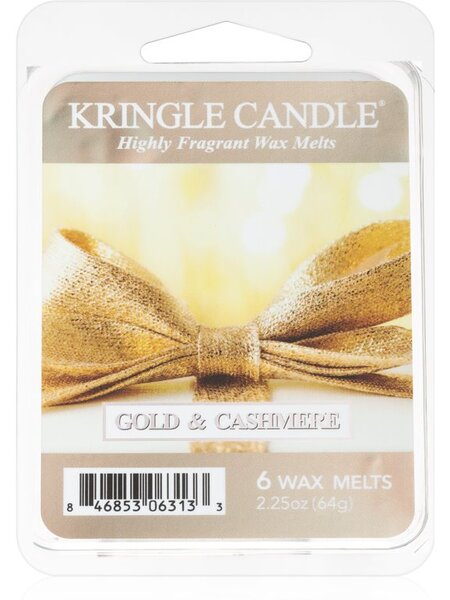 Kringle Candle Gold & Cashmere vosak za aroma lampu 64 g