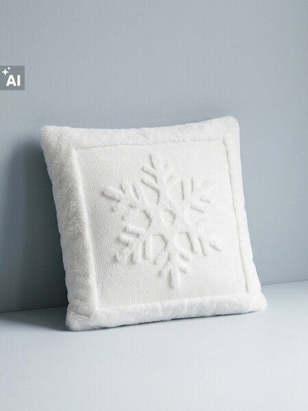 Sinsay - Božićna dekorativna jastučnica s motivom pahulje