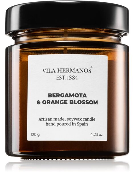Vila Hermanos Apothecary Bergamot & Orange Blossom mirisna svijeća 120 g