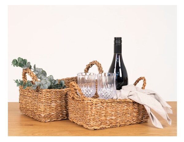 Košare u setu 2 kom od morske trave 32x23x13 cm Morella – House Nordic