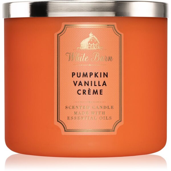 Bath & Body Works Pumpkin Vanilla Creme mirisna svijeća 411 g