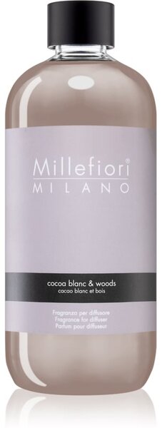 Millefiori Natural Cocoa Blanc & Woods punjenje za aroma difuzer 500 ml