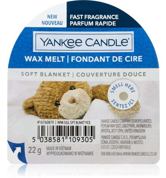 Yankee Candle Soft Blanket vosak za aroma lampu 22 g