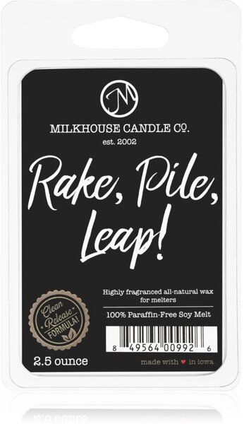 Milkhouse Candle Co. Creamery Rake, Pile, Leap! vosak za aroma lampu 70 g
