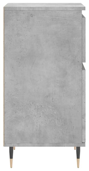 Komode 2 kom boja betona 40 x 35 x 70 cm od konstruiranog drva - Beton siva 2