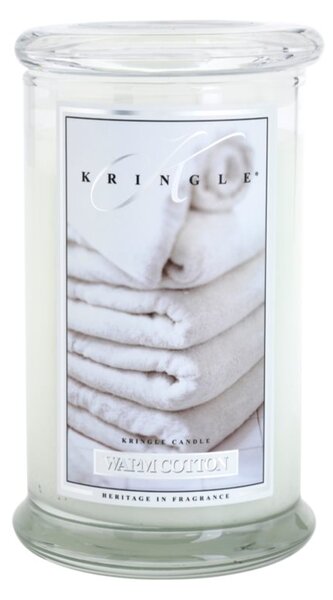 Kringle Candle Warm Cotton mirisna svijeća 624 g