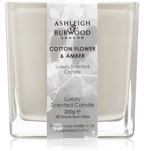 Ashleigh & Burwood London Life in Bloom Cotton Flower & Amber mirisna svijeća 200 g