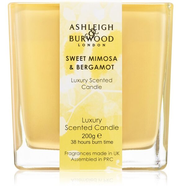 Ashleigh & Burwood London Life in Bloom Sweet Mimosa & Bergamot mirisna svijeća 200 g