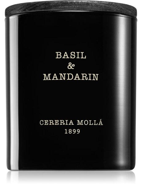 Cereria Mollá Boutique Basil & Mandarin mirisna svijeća 230 g