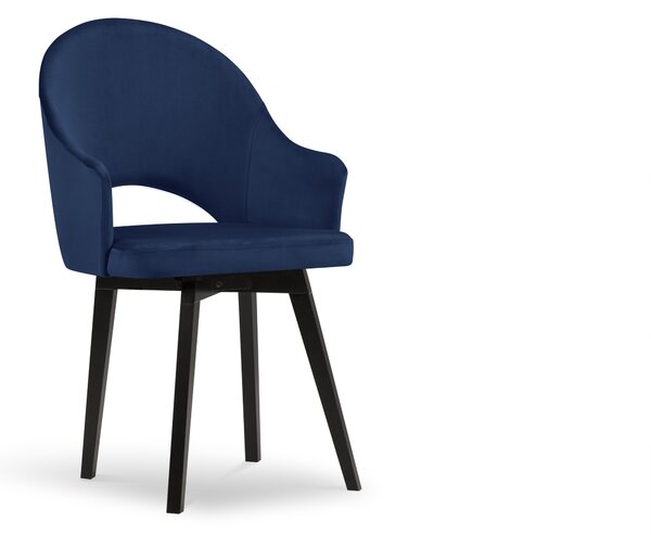 Blagovaonska stolica Velvet Gabro Kraljevsko plava