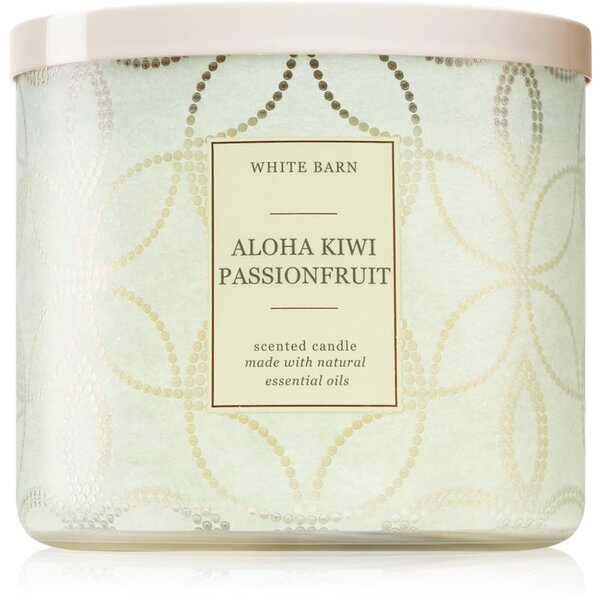 Bath & Body Works Aloha Kiwi Passionfruit mirisna svijeća 411 g