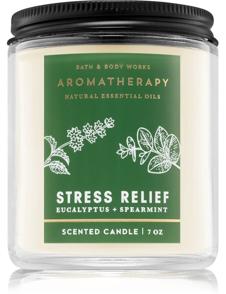 Bath & Body Works Aromatherapy Eucalyptus & Spearmint mirisna svijeća 198 g