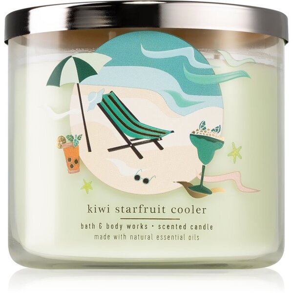 Bath & Body Works Kiwi Starfruit Cooler mirisna svijeća 411 g