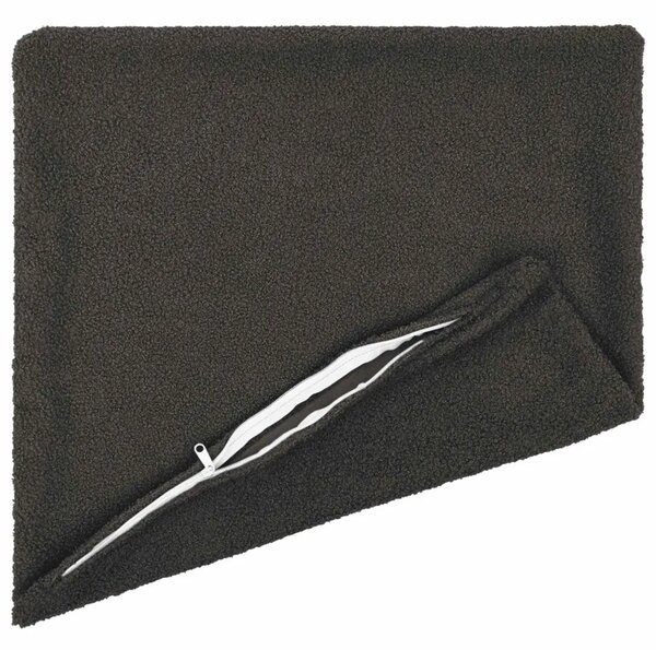 Presvlaka za jastuk 2 pcs HEERLEN Tamnosiva 45 x 45 cm Bouclé - Tamnosiva 45 x 45 cm 2