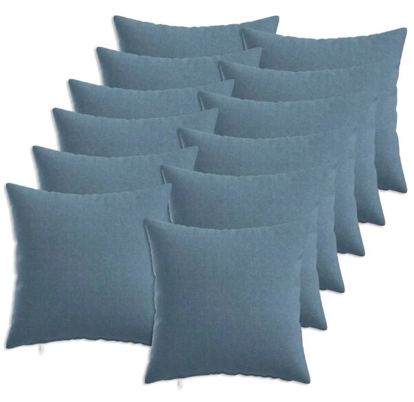 Presvlaka za jastuk 12 kom. HEERLEN Traper plava 40 x 40 cm - Trapere plave boje 40 x 40 cm 12