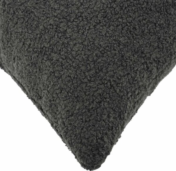 Presvlaka za jastuk 2 pcs HEERLEN Tamnosiva 30 x 50 cm Bouclé - Tamnosiva 30 x 50 cm 2