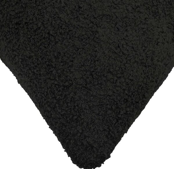Presvlaka za jastuk 2 pcs HEERLEN Crna 30 x 50 cm Bouclé - Crna 30 x 50 cm 2