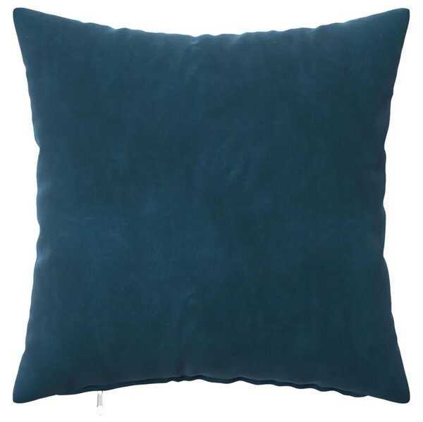Presvlaka za jastuk 6 pcs HEERLEN Plava 40 x 40 cm Baršun - Plava 40 x 40 cm 6